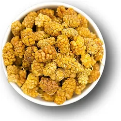 Unbehandelte Weiße Maulbeeren 1Kg – Süß und Aromatisch