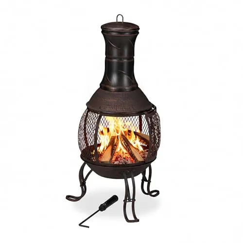 Aztekenofen Gartenkamin Terrassenofen Inkaofen