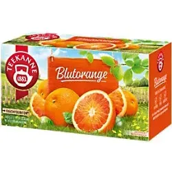 Teekanne Früchtegarten Blutorange Früchtetee 20 Beutel von Teekanne