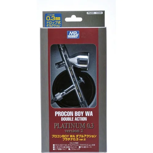 Mr. Hobby Procon Boy WA Platinum V2 0.3 mm Airbrush von GSI Creos