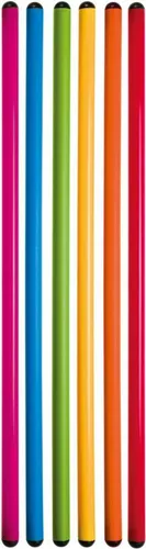 Betzold Sport Gymnastikstäbe – 12-teiliges Set für Kinder - Sticks für Bewegungstraining, robust und farbenfroh, ideal zur Förderung von Koordination und Muskeltraining bei Kindern.