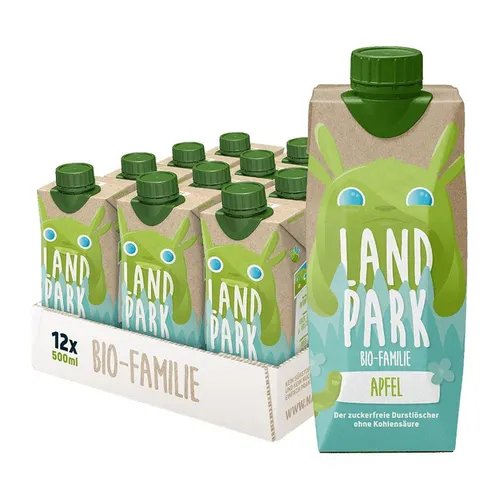 Landpark BIO-Familie Apfel 0,5 L Tetra Pak von Landpark