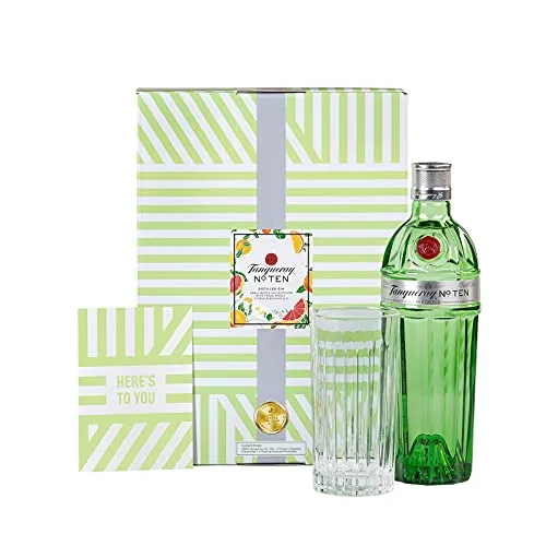 Tanqueray No.Ten | Premium Gin im Geschenkset mit Glas