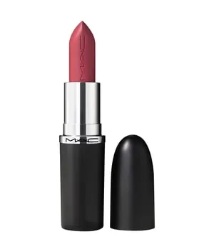MAC MACXimal Sleek Satin Lipstick Brave 3.5 g - Lippenstift mit seidiger Textur und intensiver Farbe, versorgt die Lippen bis zu 8 Stunden mit Feuchtigkeit – ideal für einen eleganten Look.