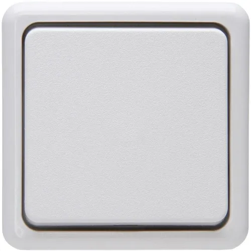 Kopp STANDARD Aufputz – Taster (Öffner), Farbe: Arktisweiß