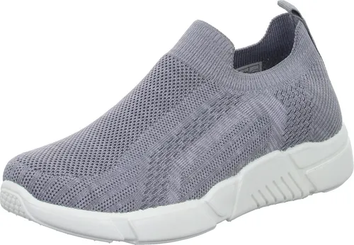 Sneakers Damen-Slipper-Sneaker Grau, Farbe:grau, EU Größe:39