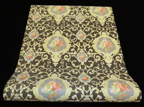 34391-6-4) 1 Rolle hochwertige Vliestapete mit edlem Design und Satinglanz