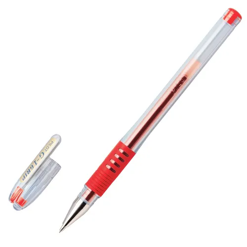 Gelschreiber G1 grip rot Pilot BLGP-G1-7, 0,4 mm fine