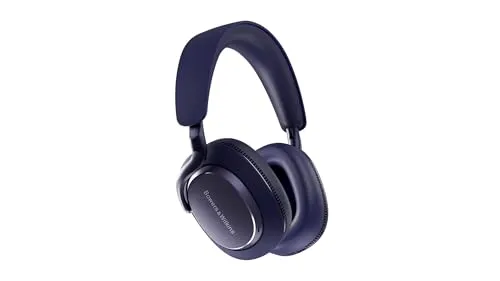 Bowers & Wilkins Px7 S3 Over Ear Bluetooth-Kopfhörer - Kopfhörer mit Noise Cancelling, 30h Akkulaufzeit und High-Res Wiedergabe für ein beeindruckendes Hörerlebnis in stilvollem Blau.