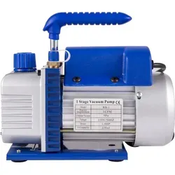 SucceBuy 3CFM 1/4HP Kältemittel-Vakuumpumpe HVAC einstufig AC Verteiler Manometer Set