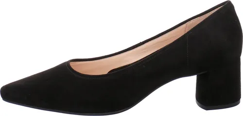 Högl Veloursleder Pumps schwarz 38,5 EU - Pumps & High Heels in Größe 38,5, aus hochwertigem Veloursleder mit 5 cm Blockabsatz, ideal für einen eleganten und bequemen Auftritt.