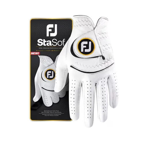 Footjoy StaSof Damen Golfhandschuhe linke Hand Weiss