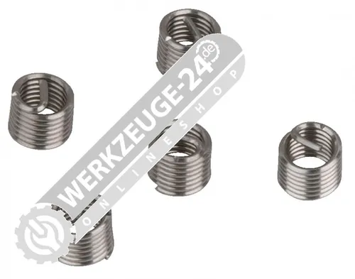 KS TOOLS Gewindeeinsatz M10x1, 25, 13, 8mm, 5er Pack 150.6071