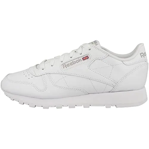 Reebok Damen Classic Leather Sneaker - Stilvoll und bequem - Damen-Sneaker aus hochwertigem Kalbsleder mit bequemem Schafleder-Innenmaterial und modischem Keilabsatz für einen eleganten Look.