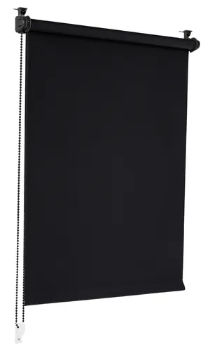 Produktbild Verdunkelungsrollo Schwarz 30x150cm Klemmrollo Verdunklungsrollo Seitenzugrollo