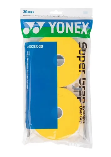 YONEX Baby-Boys Super GRAP Overgrip 30 Pack Yellow von YONEX