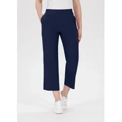 Stehmann Culotte FENJA - Bequeme Stoffhose mit elastischem Bund - Stoffhosen in 7/8-Länge, atmungsaktiv und pflegeleicht, ideal für einen lässigen Look mit geradem Bein und hohem Tragekomfort.