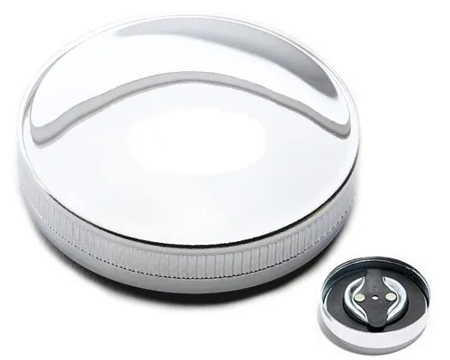 Tankdeckel ab 36-73 Chrom rechts