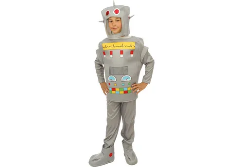 p`tit clown Kostüm RoboX-3000 für Kinder in grau von p`tit clown