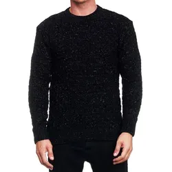 R-NEAL Rundhalspullover für Herren – Schwerer Grob-Strick von R-NEAL