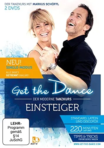 Get the Dance - Einsteigerkurs - Filme für alle Altersgruppen, ideal für Tanzanfänger, die ihre ersten Schritte auf der Tanzfläche lernen möchten.