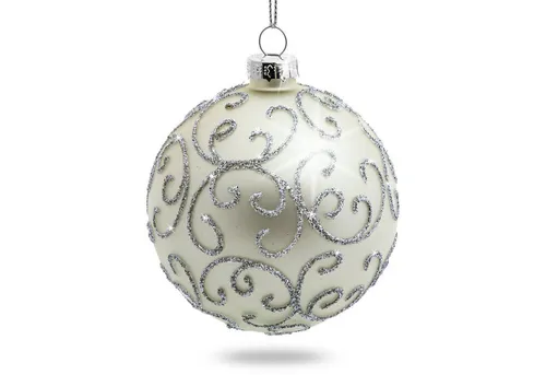 Weihnachtsbaumschmuck Silber von SIKORA