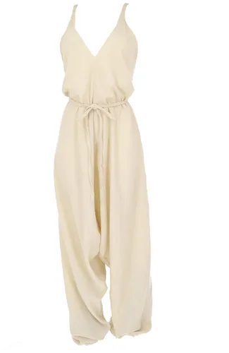 Boho Jumpsuit in beige von Guru-Shop