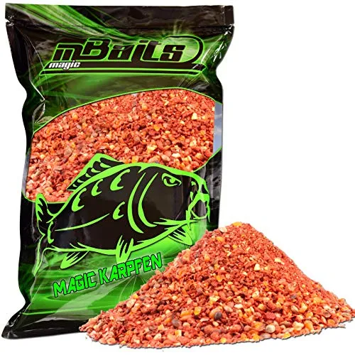 Angel-Berger Magic Baits Groundbait Grundfutter Angelfutter Verschiedene Sorten Futter (Magic Karpfen, 1Kg)