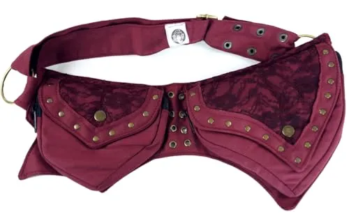 Festival Ethno Sidebag in rot von Guru-Shop