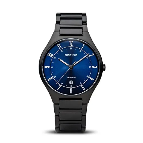 Bering Herren Uhr Armbanduhr Titan Ultra Slim - 11739-727-1 Titan