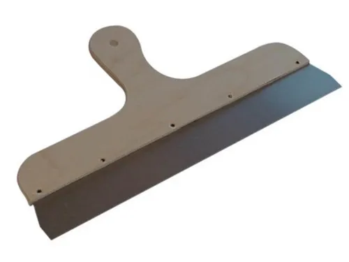 PROMAT Griff PROMAT Flächendekorspachtel Breite 600 mm Holzgriff poliertes Stahl