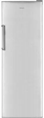 Exquisit KS350-V-H-040D Stand Vollraumkühlschrank - Kühlschrank mit 331 L Volumen, energieeffizient mit nur 91 kWh/Jahr und stilvoller Edelstahloptik. Ideal für Familien und große Haushalte.