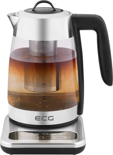 ECG RK 1891 INFUSO Wasserkocher mit Teesieb - Wasserkocher mit integriertem Teesieb für perfekten Teegenuss, ideal für Teeliebhaber und schnelle Zubereitung.