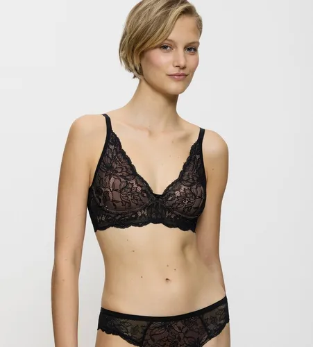 Triumph Damen Amourette Charm N03 Non-wired Bra, Schwarz, 75E - Funktionsunterwäsche mit unsichtbarem Halt für umfassenden Tragekomfort und Bewegungsfreiheit, ideal für den Alltag.