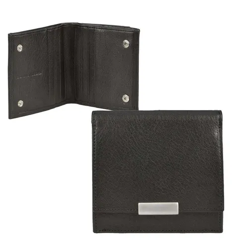 Sonnenleder Geldbörse WIENFLUSSK schwarz in schwarz von Sonnenleder