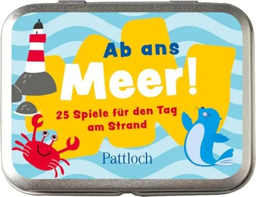 Ab ans Meer! 25 Spiele für den Tag am Strand: Spielideen für fröhliche Tage am Meer | Ideale Beschäftigung für Kinder ab 5 Jahren