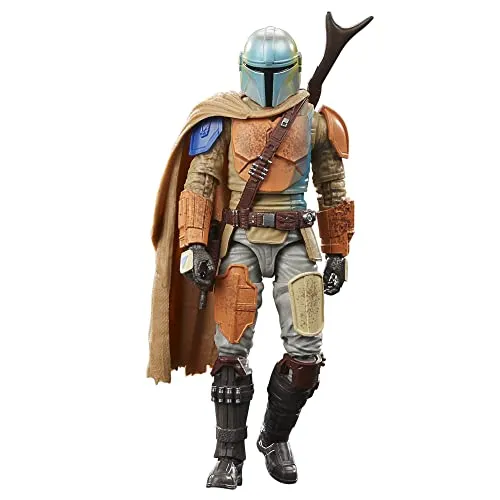 Star Wars The Black Series Credit-Kollektion: Mandalorianer Figur 15 cm - Actionfigur für Kinder ab 4, inspiriert von der Serie The Mandalorian mit Premium Design und abnehmbaren Accessoires für spannende Nachstellungen.