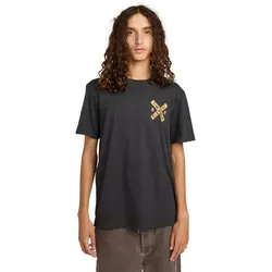 ELEMENT Timber Freight Train T-Shirt, Herren, Gr. XL, Schwarz - Herren-Shirt aus 100% Baumwolle mit Regular Fit und Rundhalsausschnitt. Umweltfreundlicher Druck auf Wasserbasis und stylisches Design für einen lässigen Look.