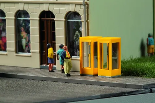 Auhagen 44652 Telefonzellen und Briefkästen