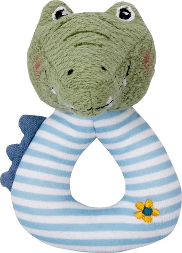 Die Spiegelburg Little Wonder Ringrassel Rassel Krokodil 12 cm 17839