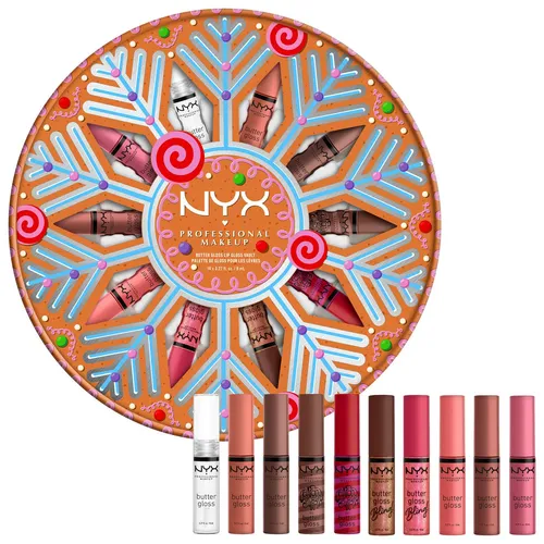 Produktbild NYX PROFESSIONAL MAKEUP Lipgloss HOLIDAY 2025 BUTTER GLOSS KIT, 4-tlg.