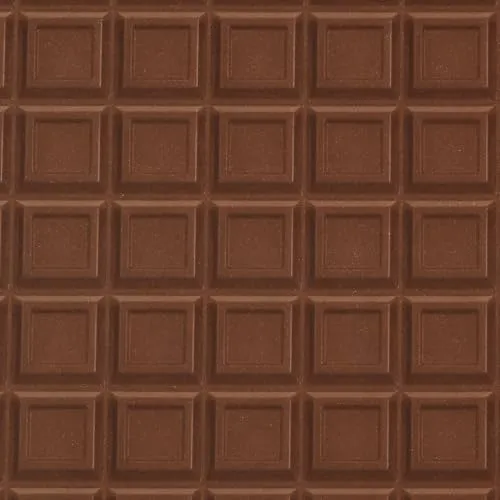 Geschenkpapier 70cm x 2m Rolle mit Schokoladenmuster in braun von Star