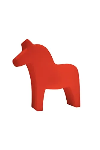 seasons design Shining Dala Horse LED Deko-Lampe – 43cm Rot in rot von 8Seasons