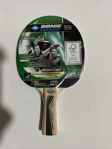 S188 Donic Tischtennisschläger Schildkröt Legends Serie 400 FCS