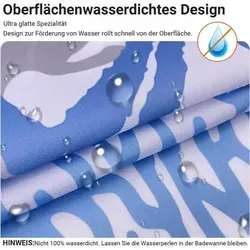 Lerores Duschvorhang Unterwasseralgen 120x200cm - Der Lerores Duschvorhang im Unterwasseralgen Design bringt frischen Wind ins Badezimmer. Mit antischimmel Beschichtung und wasserabweisendem Polyester bleibt er hygienisch und sieht lange schön aus. Einfache Installation garantiert!