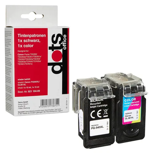 Kompatible Canon PG560XL/CL561XL Druckerpatronen in Schwarz und Farbe