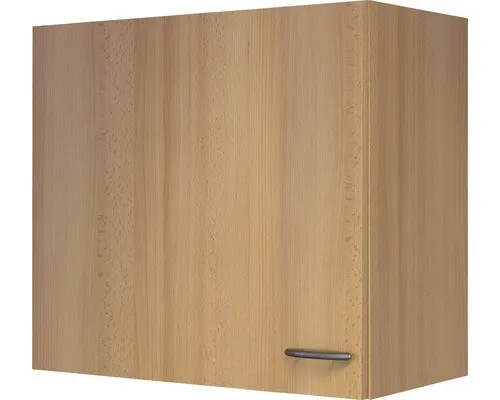 Flex Well Hängeschrank Nano 60 x 32 x 54 cm - Küchenschrank in elegantem Buche matt, ideal für platzsparende Aufbewahrung und modernes Design in Ihrer Küche.