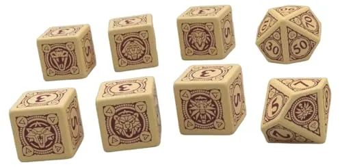 R. Talsorian Games The Witcher RPG: Essentials Dice Set (8)