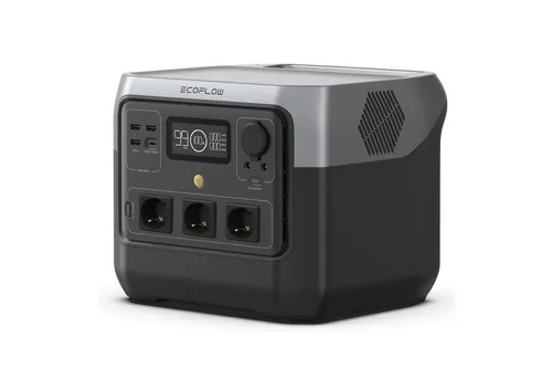 EcoFlow RIVER 2 Pro Tragbare Powerstation - Kamera-Akkus und Solargenerator mit 768Wh, blitzschneller Aufladung in 70 Minuten und TÜV-zertifizierter Sicherheit für sorgenfreies Outdoor-Abenteuer.