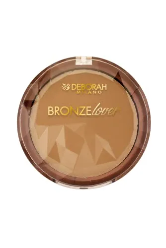 Deborah Milano Bronze Lover Terra Bräunung, langer Halt, Nr. 04 Deep Tan, Matt-Effekt, wärmt den Teint, 9 g
